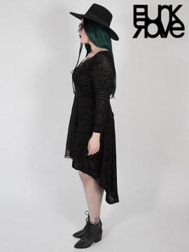 Plus-Size Gothic Abyss Dress