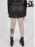 Plus-Size Steampunk Half Moon Skirt
