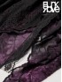Plus-Size Gothic Split Handkerchief Top - Violet