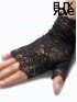 Lolita Gothic Lace Half Gloves