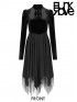 Daily Life - 'Bat Wing Fairy' Series - Chinese Style Collar Dress