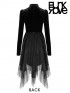 Daily Life - 'Bat Wing Fairy' Series - Chinese Style Collar Dress