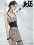 Daily Life "Sweet Cool Girls" Checkered Dress - Pink