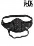 Punk Spiked Metal Rivets Leather Muzzle Mask