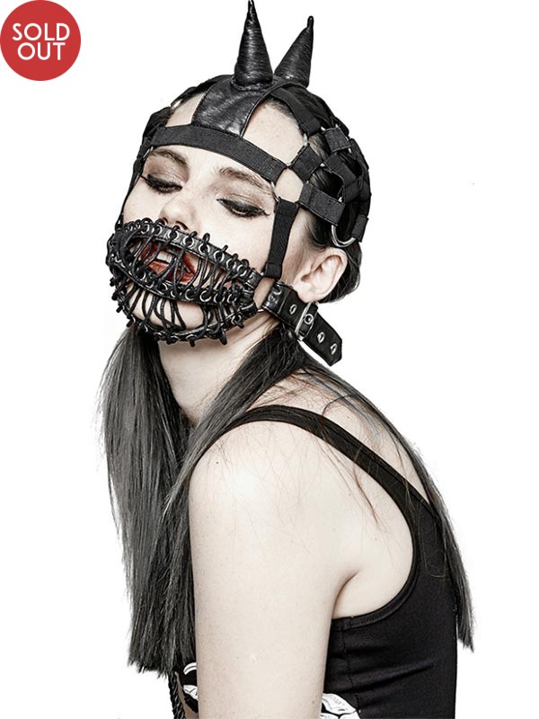 Punk Wire Grill Jaw Locker Mask