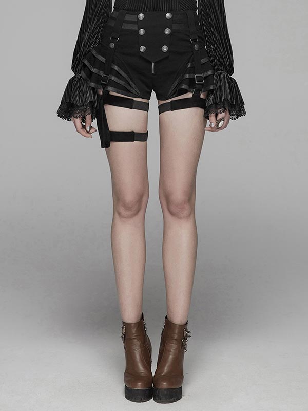 Steampunk Shorts with Detachable Bag