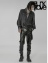 Mens Punk PU Leather Pants