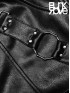 Mens Punk PU Leather Pants