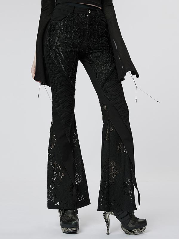 Gothic Flared Pants