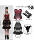 Lolita Taboo Cage Skirt - Black