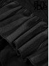 Steampunk High/Low Layered Skirt - Black