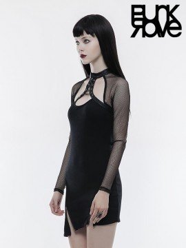 Punk Pendulum Sexy Little Black Dress