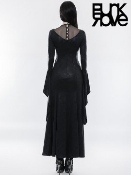 Gorgeous Gothic High Cross Goddess Dress
