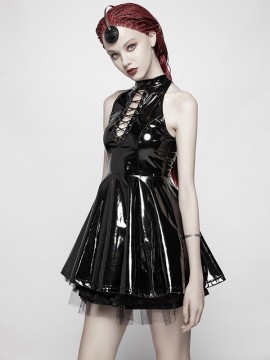 Punk Midnight Seduction Miniskirt Dress