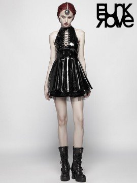 Punk Midnight Seduction Miniskirt Dress