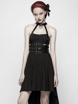 Punk Skeletal Spine Two-Wear Dress