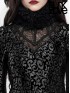 Gorgeous Gothic Elizabethan Style Court Dress - Black