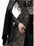 Gorgeous Gothic Elizabethan Style Court Dress - Black & Gold