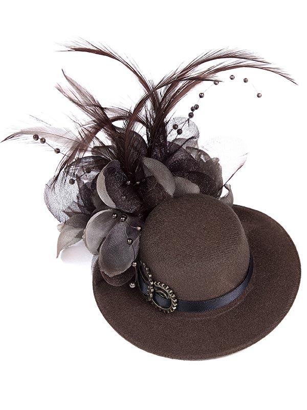 steampunk fascinator hat