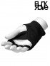 Punk Cross Finger Black Gloves