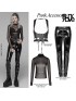 Punk Adjustable Underbust Leather Harness