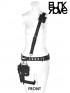 Heavy Metal Over The Shoulder Waist Harness Bag - Fabric