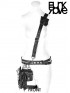 Heavy Metal Over The Shoulder Waist Harness Bag - Leather