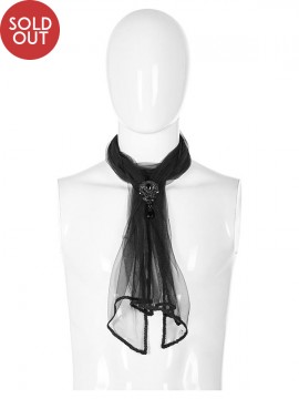 Mens Gothic Victorian Cravat Style Necktie