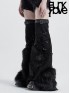 Punk Furry Leg Warmer Covers