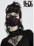 Unisex Goth Blood Snake Face Mask 