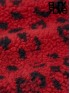 'Punk Girls' Over-The-Knee Leopard Print Leg Covers - Red