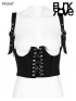 Punk Underbust Waistcoat Corset