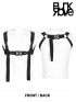 Mens Punk Post-Apocalyptic Body Harness