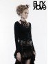 Steampunk Adjustable Leather Strap Long Sleeve Top