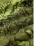Punk Off-The-Shoulder Cobweb Serpent  Top - Green