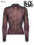 Gothic Spider Web Top - Red