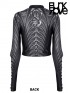 Gothic Skeleton Bones Top - Knit Print
