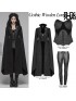 Gothic Queen Heavy Woolen Long Coat