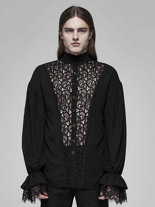 Mens Gothic Rococo Shirt