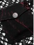 Punk Military Bat Wing Crop Jacket - Black & Red
