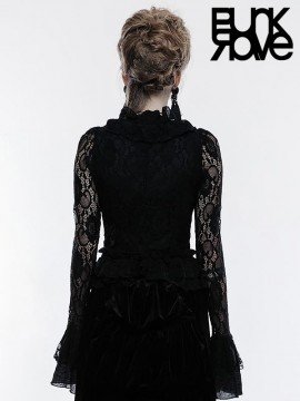 Gothic Victorian Lace Shirt