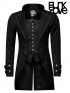 Mens Steampunk Fake Two-Piece Waistcoat Jacket