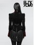 Luxurious Gothic Scissor-Tail Dress Jacket