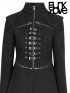 Steampunk Black Long Coat