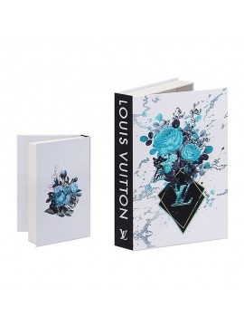 #14 - Designer Louis Vuitton Book Storage Box