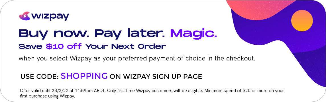 WizPay 1st Order Discount. Strictly Limited Time.